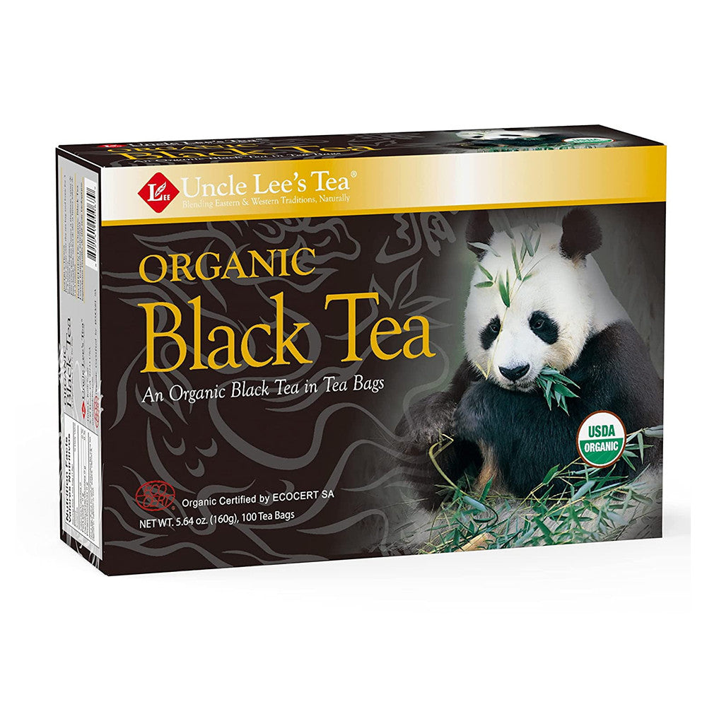 Uncle Lees Tea Organic Black Tea Bags, 100 Ea